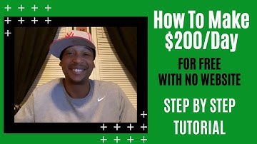 Affiliate Marketing | How To Make $200/Day | Step By Step Tutorial