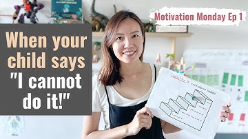 How to boost your child’s confidence | Focus on progress - Motivation Monday Ep 1 (Free printable!)