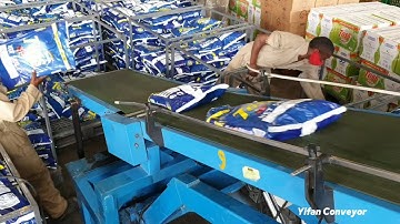 Container/Truck Loading Unloading Conveyor for Boxes/Bags