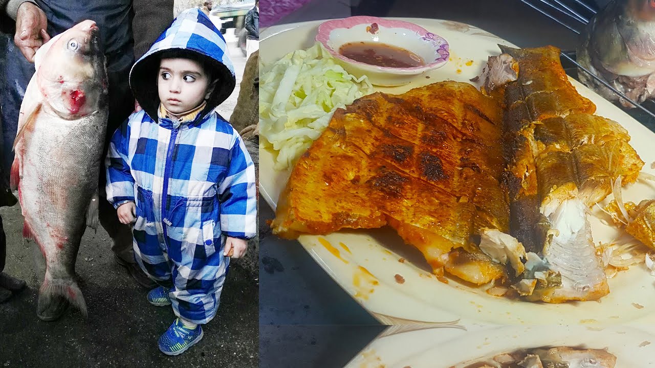 Indoor Grilled Fish | Fish on coals (English Subtitles)