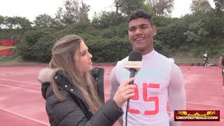CJ Williams on his successful sophomore year, recruiting process