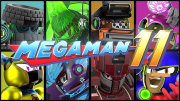 Mega Man 11 | Robot Master Animation Compilation