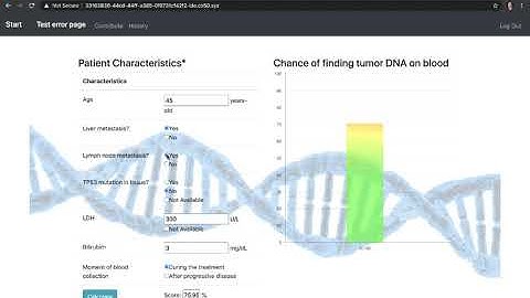 Harvard CS50 2020 Final Project - Score for Liquid Biopsy
