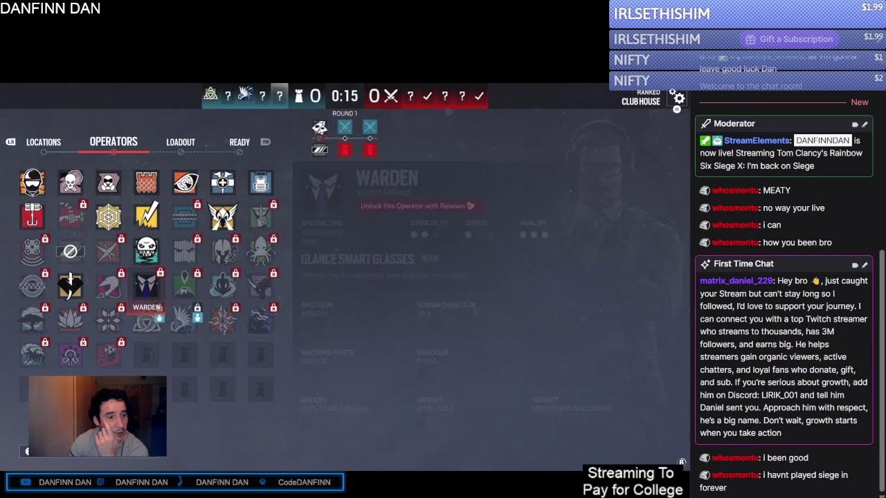 I'm back on Siege!