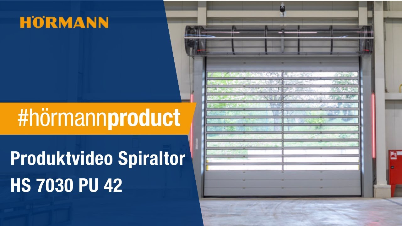 Produktvideo Spiraltor HS 7030 PU 42 I Hörmann