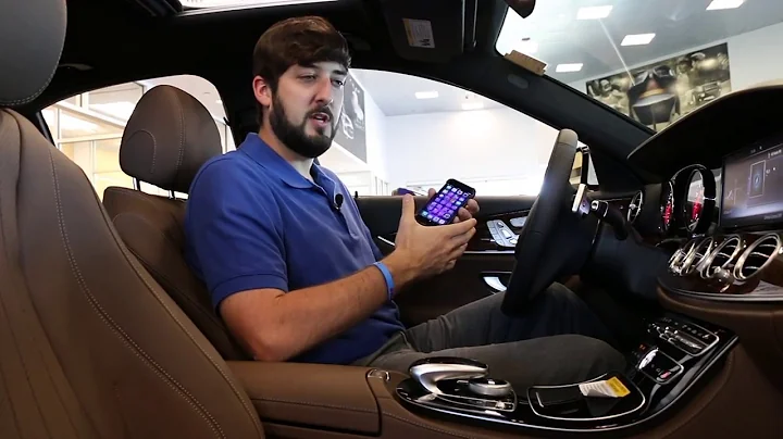 How to connect Bluetooth in the 2017 Mercedes-Benz E-Class Sedan