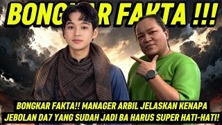 REVEALING THE FACTS!! MANAGER ARBIL EXPLAINS WHY DA7 GRADUATES WHO HAVE BECOME BA MUST BE SUPER C...