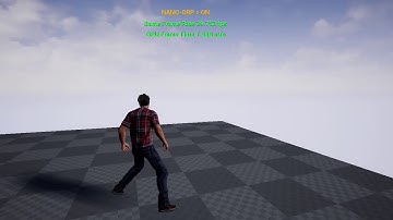 UE4 The Hadron Effect EP2 for Nintendo Switch Step 3 Test Run with the real game character.