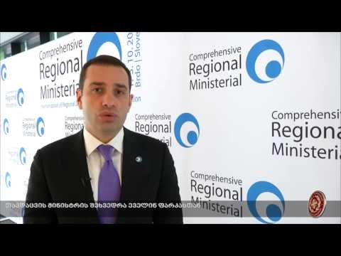 თავდაცვის მინისტრის შეხვედრა ეველინ ფარკასთან