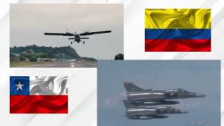 Colombia viaja a Chile para conocer las capacidades del F-16 de la FACH