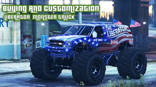 Buying Liberator Monster Truck Customization Gta Online