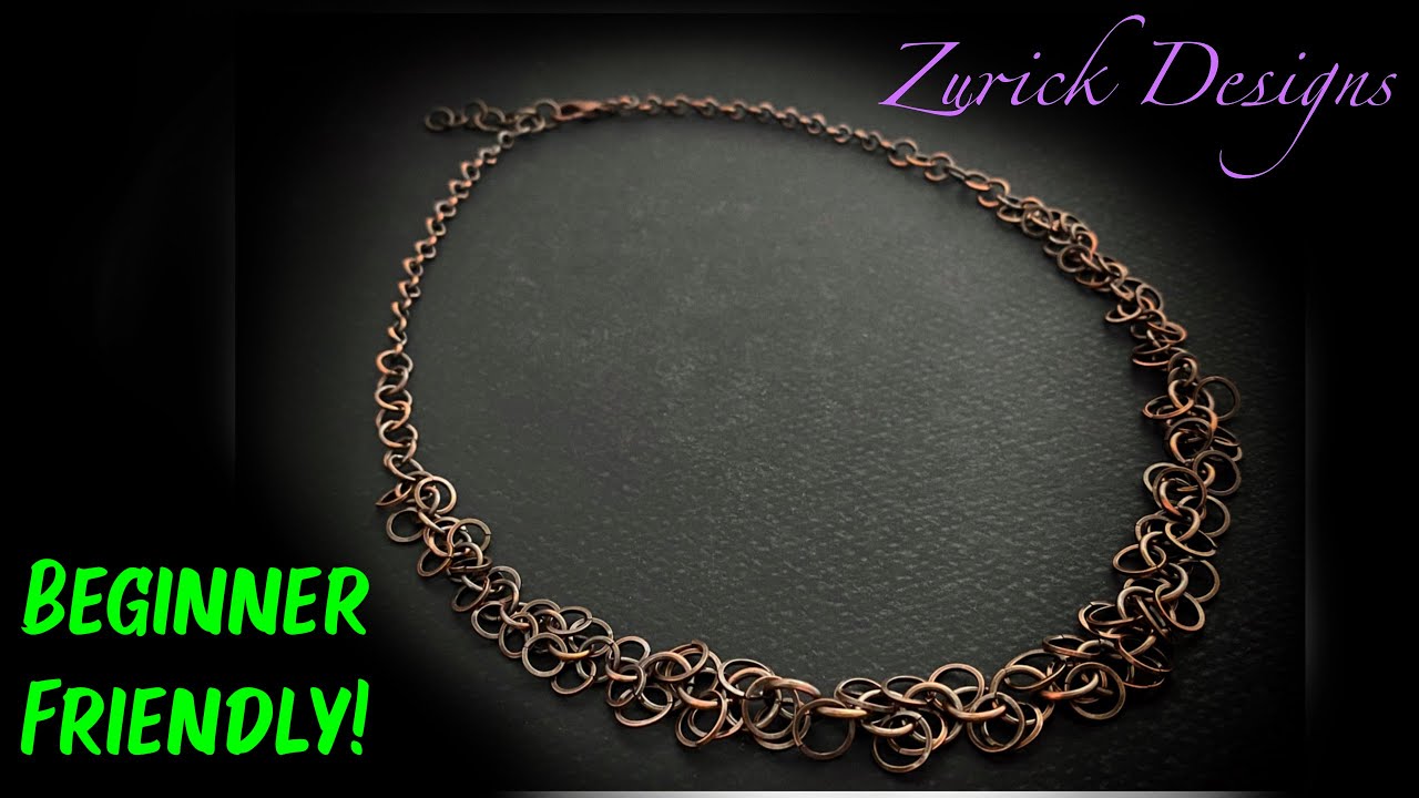 DIY Wire Jewelry- Jump Ring Cha Cha Necklace- Fun and Easy!