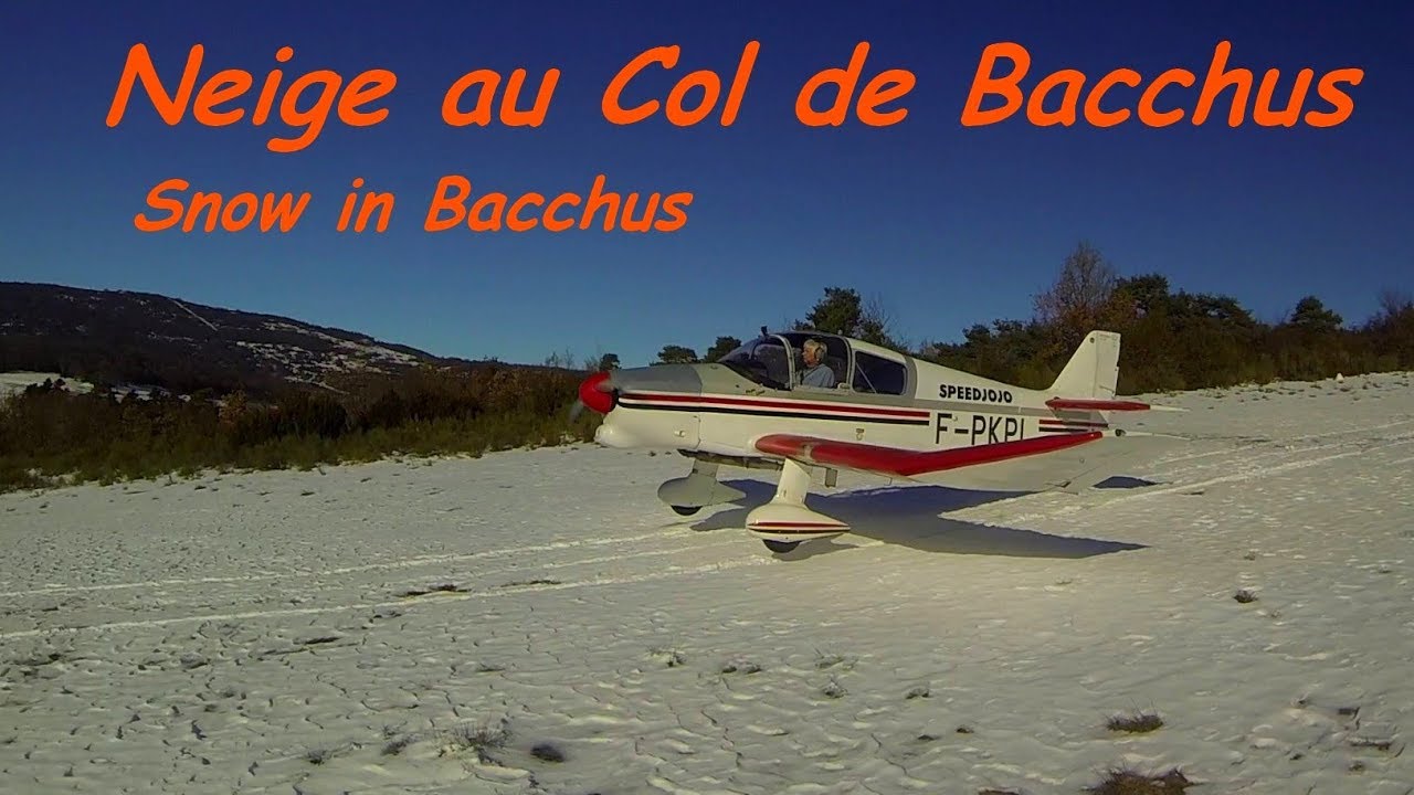 Neige au col de Bacchus (Snow in Bacchus).