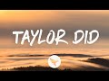 Alana Springsteen - taylor did (Lyrics)