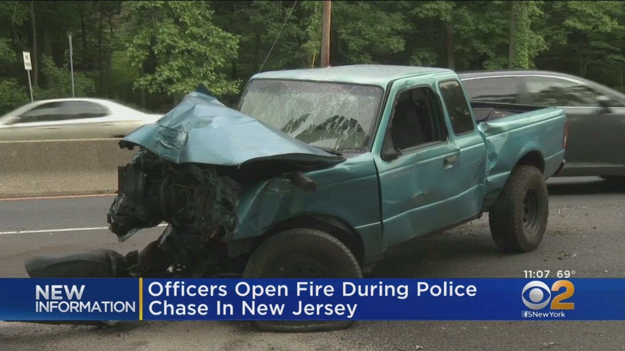 New Jersey Police Chase Ends With Driver Shot