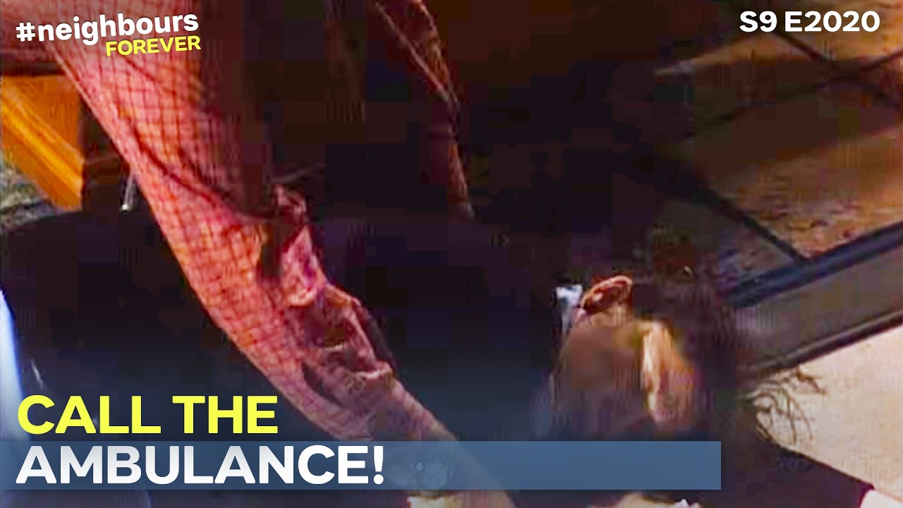 Pam COLLAPSES! | Neighbours | Season 9 Episode 2020 (1993)