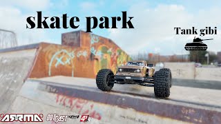 Tank gibi rc araba! Arrma outcast 4s