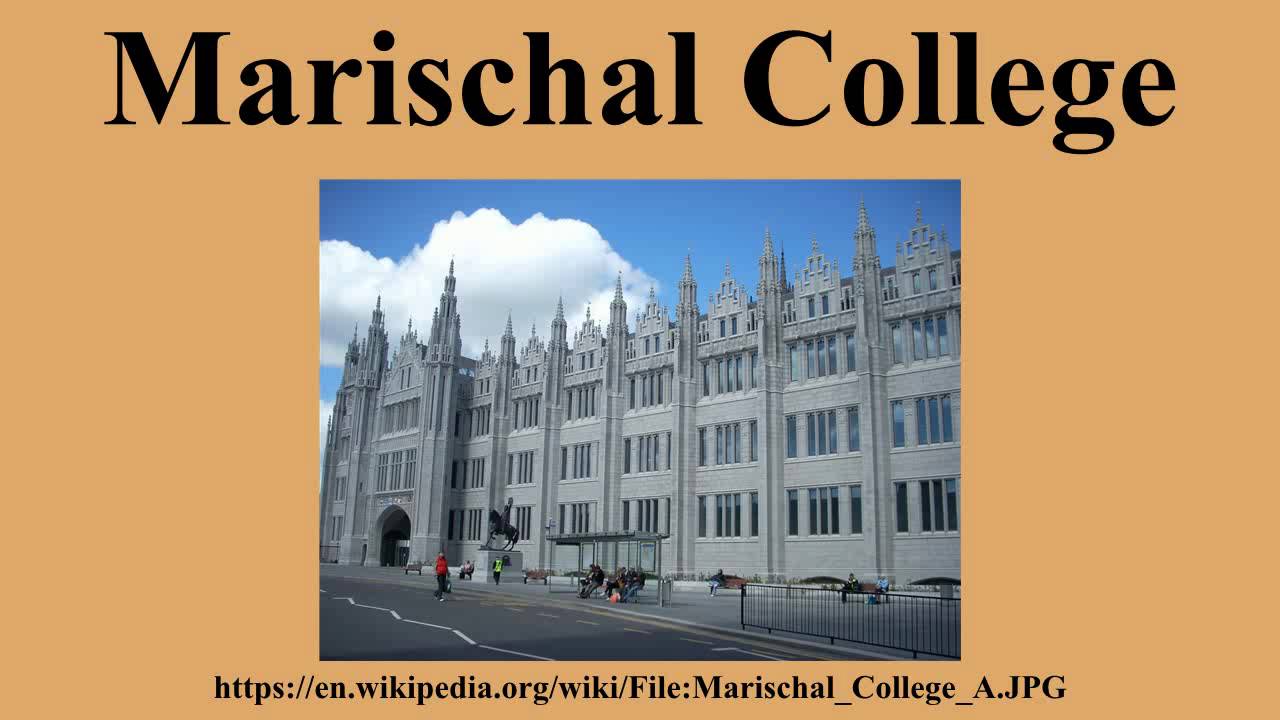 Marischal College