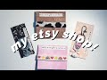 I'M OPENING MY ETSY SHOP! | announcement video ♡