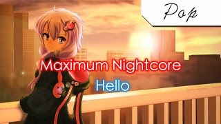 Nightcore - Hello (Male Version)