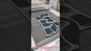 Seamless lunderwear electrostatic flocking production line#clothing #fashion #bonding  #bra