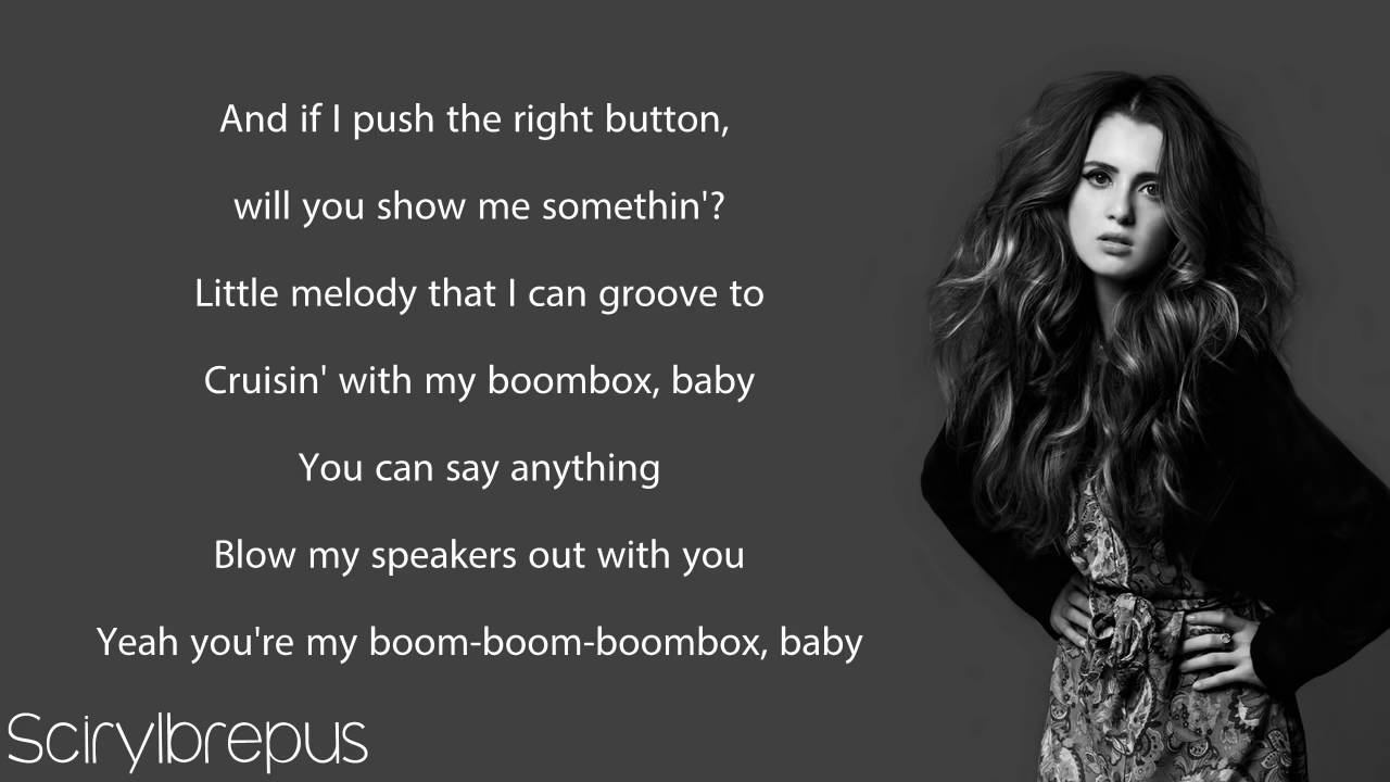 Laura Marano BOOMBOX Lyrics YouTube