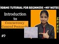 CONCURRENT EXECUTION IN TRANSACTIONS||CONCURRENCY PROBLEMS IN RDBMS