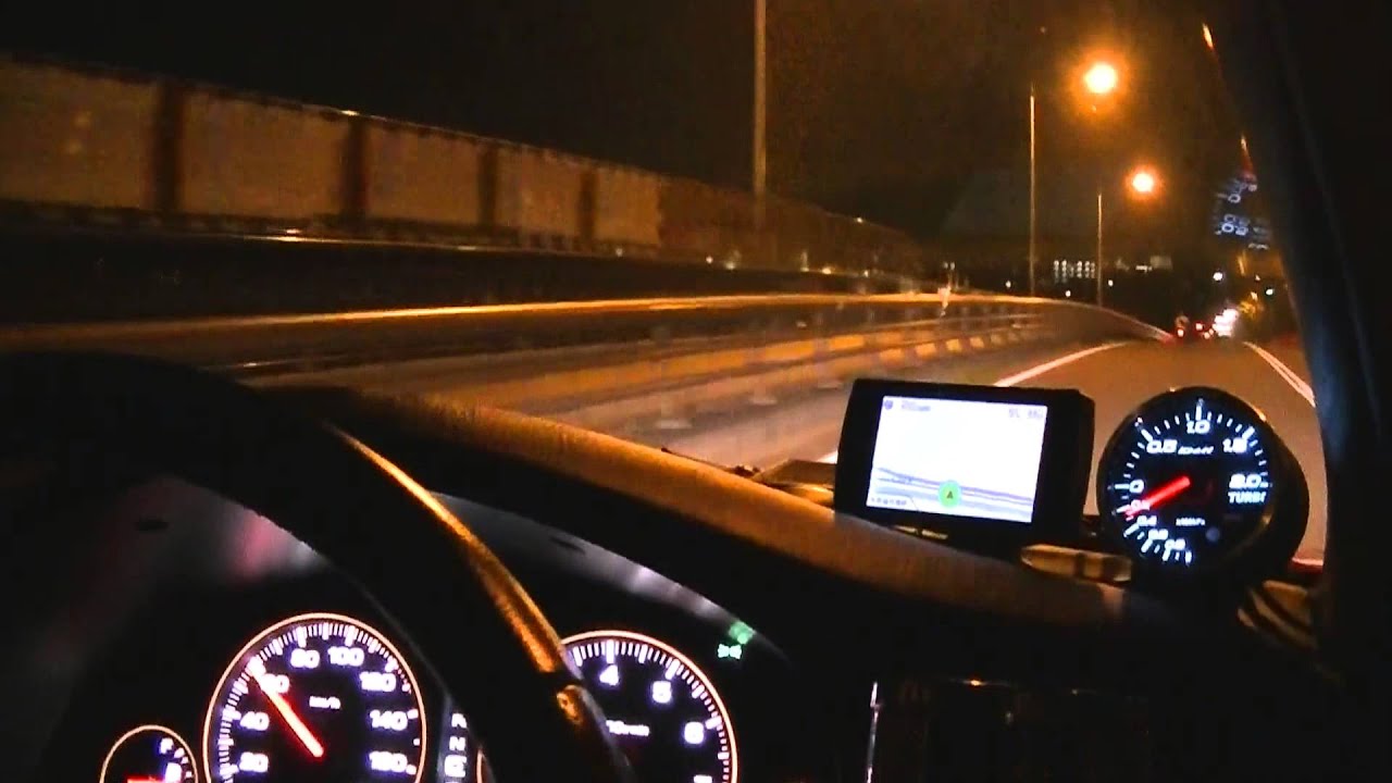 レガシィドライブ　静かな夜の街をLEGACYブリッツェンでちょっとだけドライブ 　多賀城市 Tagajo City