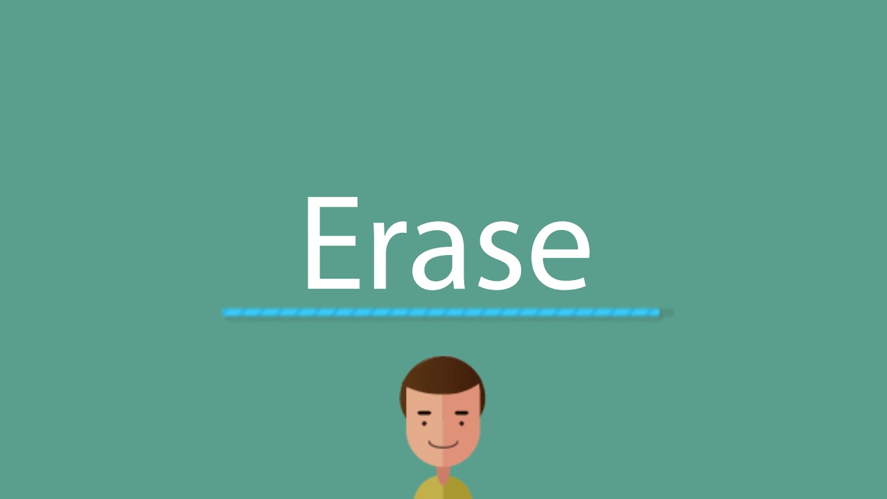 Erase pronunciation YouTube