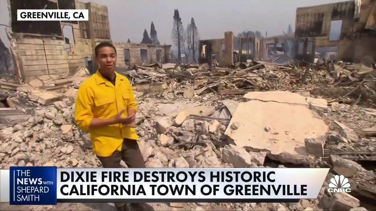 Dixie Fire devastates Greenville, California