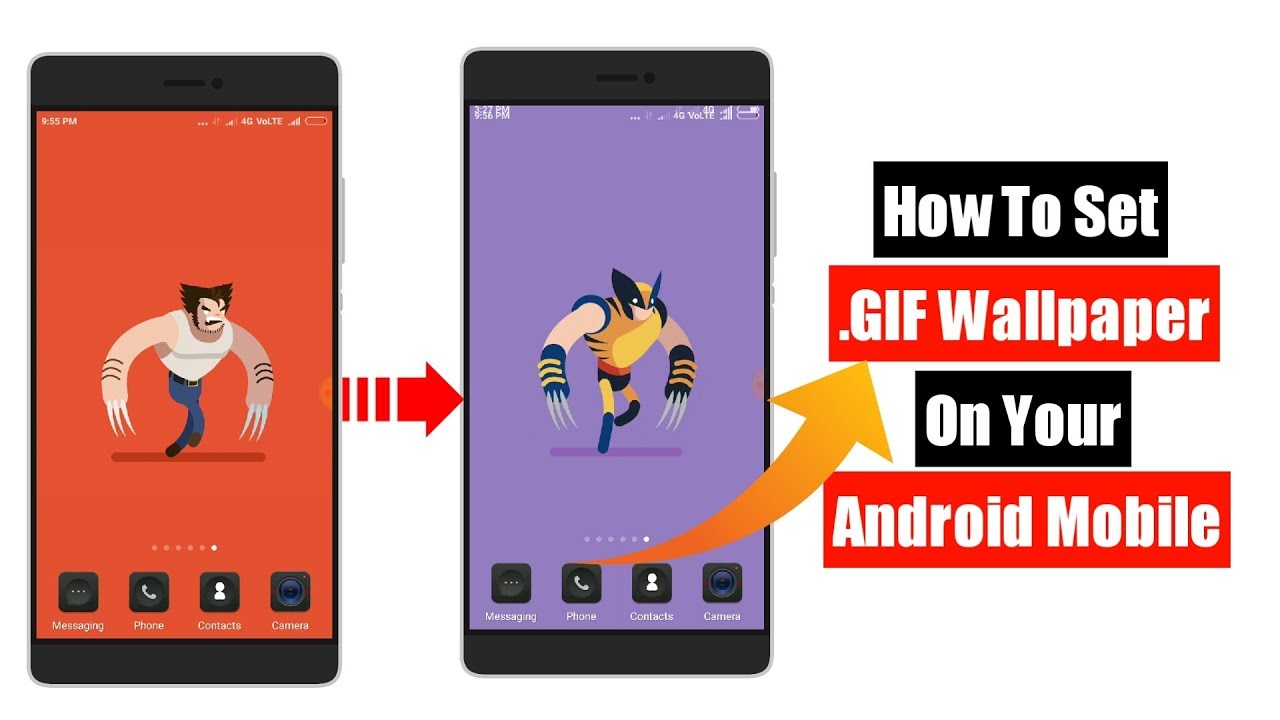 set gif as wallpaper android