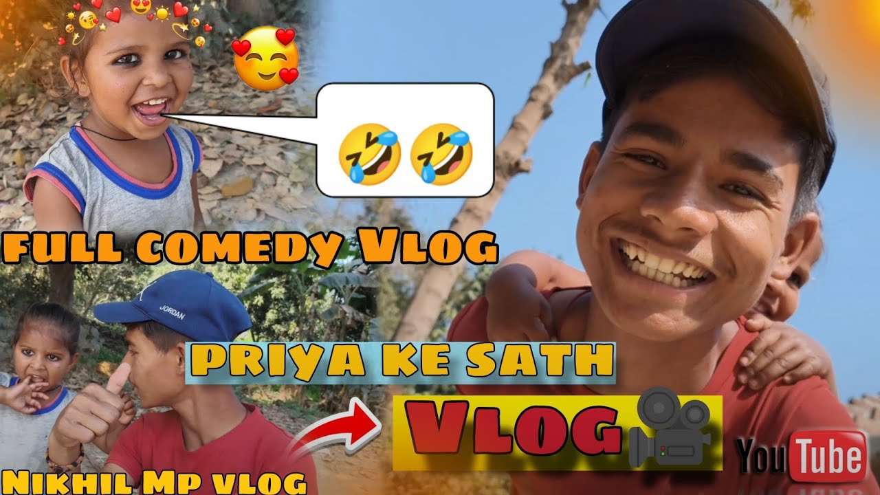 Priya Ke Sath Vlog🎥 Full Comedy Vlog||Nikhil Mp Vlog