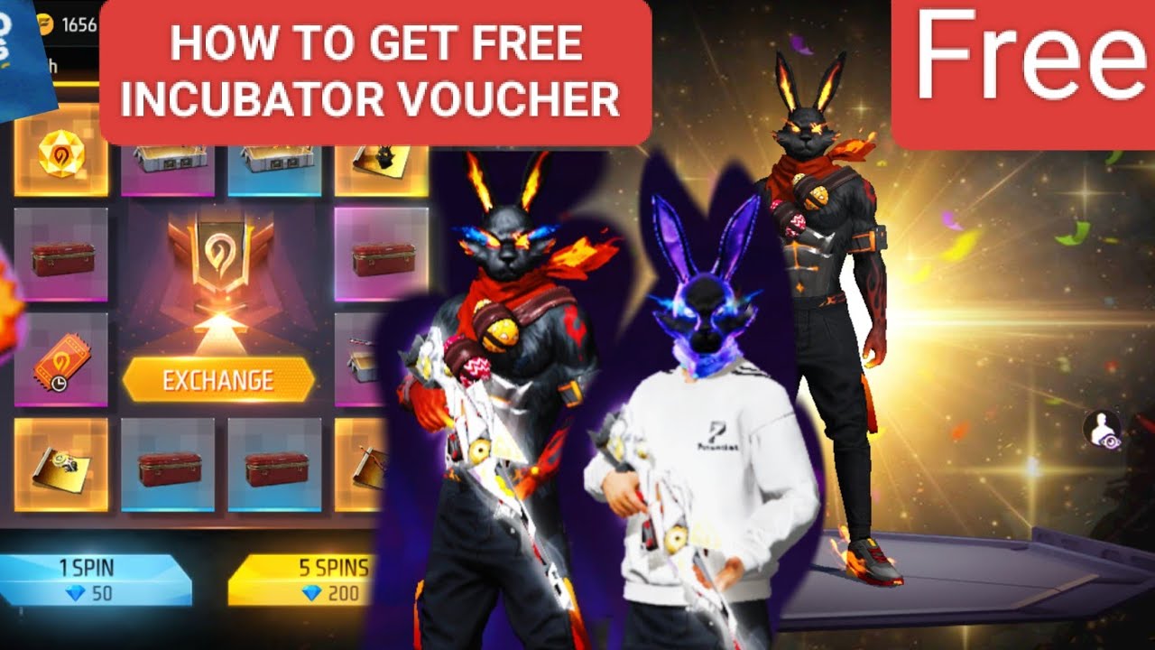 How to get Free Fire free INCUBATOR VOUCHER in Indonesia server // 