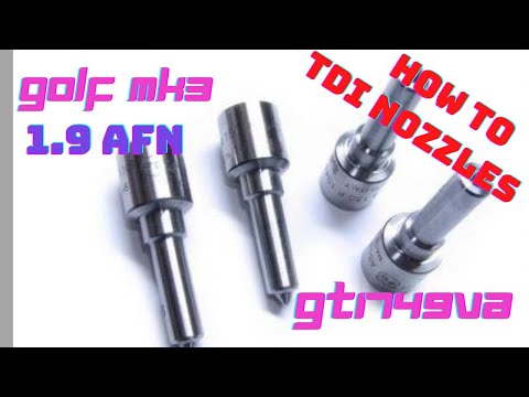 How to Golf mk3 AFN .216 nozzles fitting