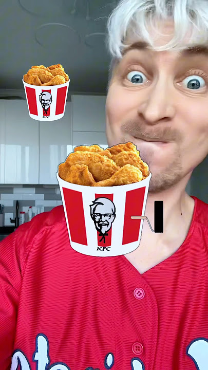 KFC TikTok Filter😂🙈🍗#tiktok