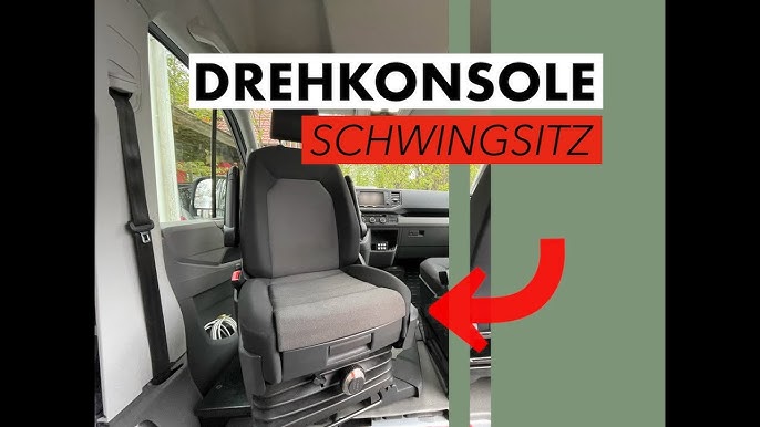 Drehbare Doppelsitzbank mit Drehkonsole im Mercedes Sprinter 