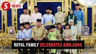 King, Queen share Aidiladha meal with family