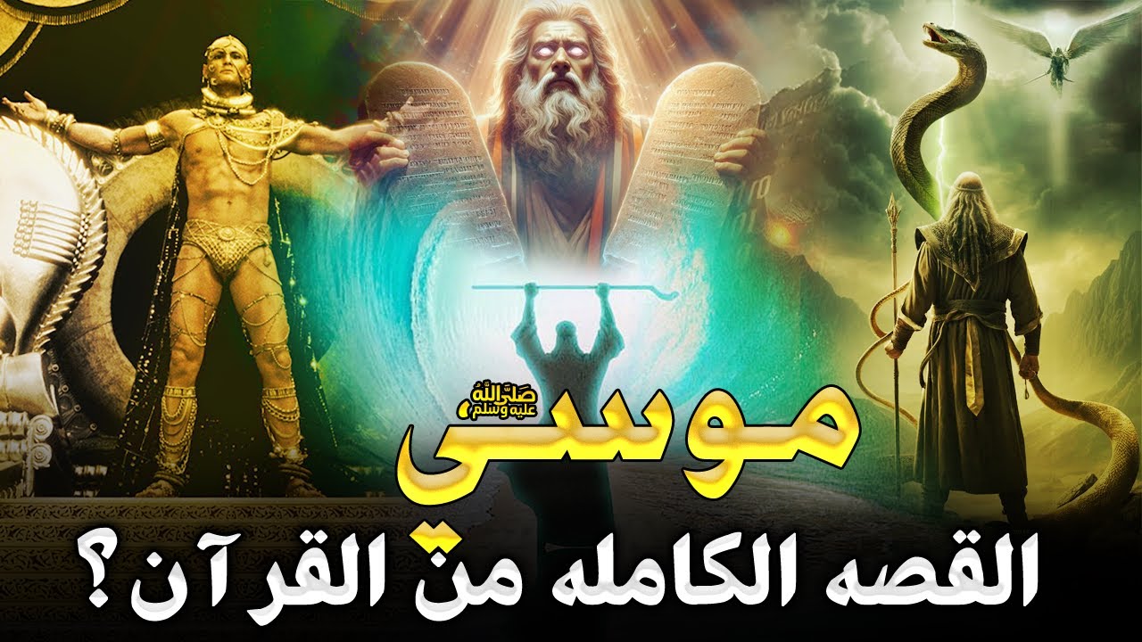 قصص الانبياء | قصة نبي الله موسى عليه السلام كاملة كما جاءت في القرآن الكريم من البداية الى النهاية؟