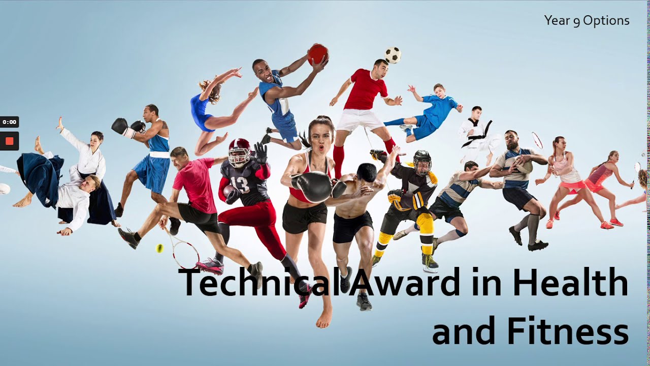 Technical Award in Health and Fitness Year 9 Option 2021