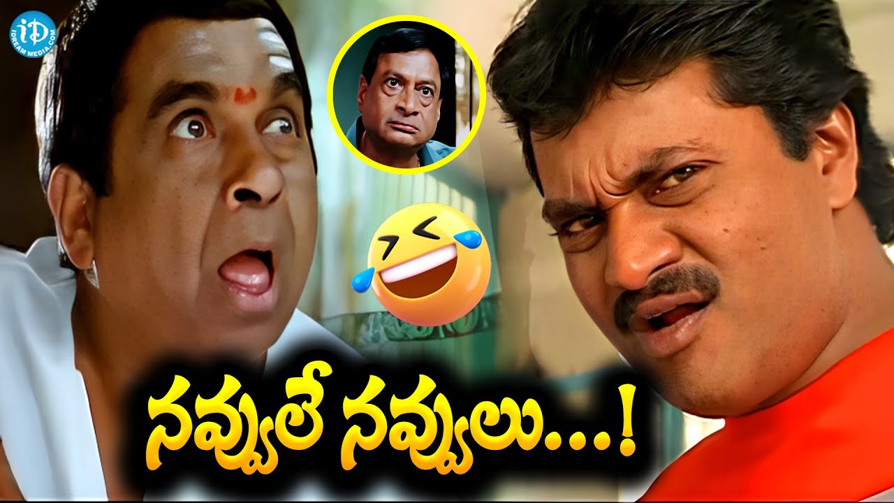 Brahmanandham And Sunil Non Stop Hilarious Comedy Scenes | Super Hit Telugu Comedy Scenes | Comedy