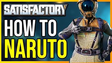 Satisfactory How to Get The Naruto (EASTER EGG)