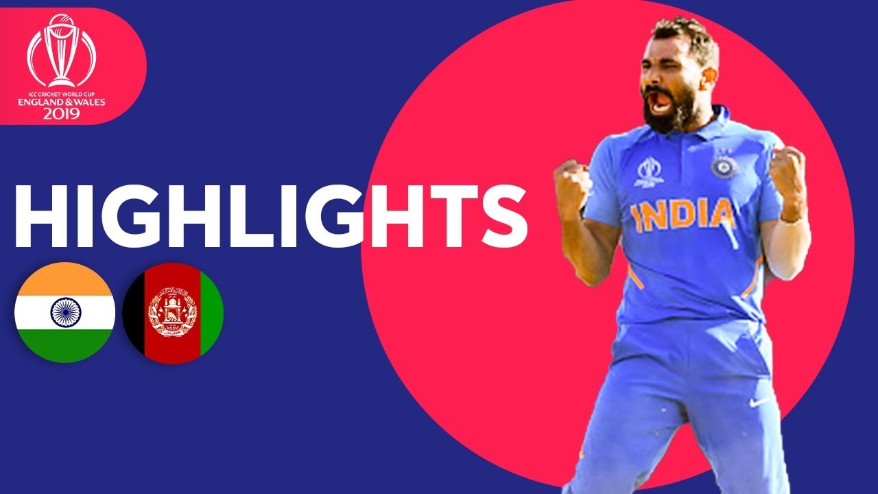 Afghanistan SO Close To Upset  India v Afghanistan   Match Highlights  ICC Cricket World Cup 2019