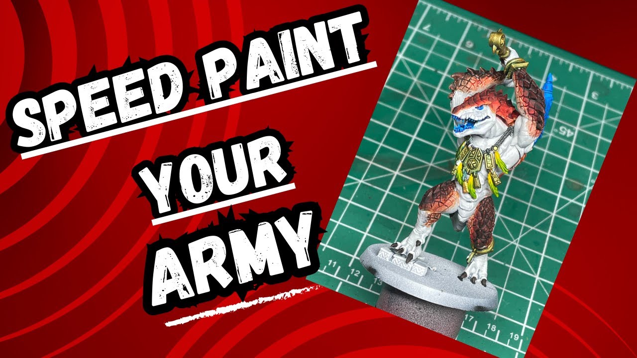 Speed paint your miniature army 40k aos by Guevesa_jan