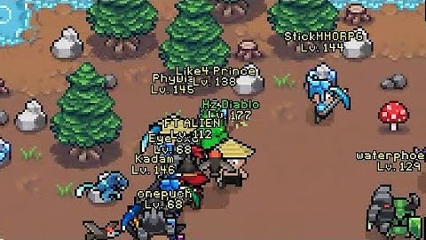 Have Fun with friend and Leveling Mining Skill