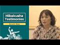 Hibakusha testimonies | Kazumi Niwa | Nagasaki | Second generation (Original Japanese w Subtitles)