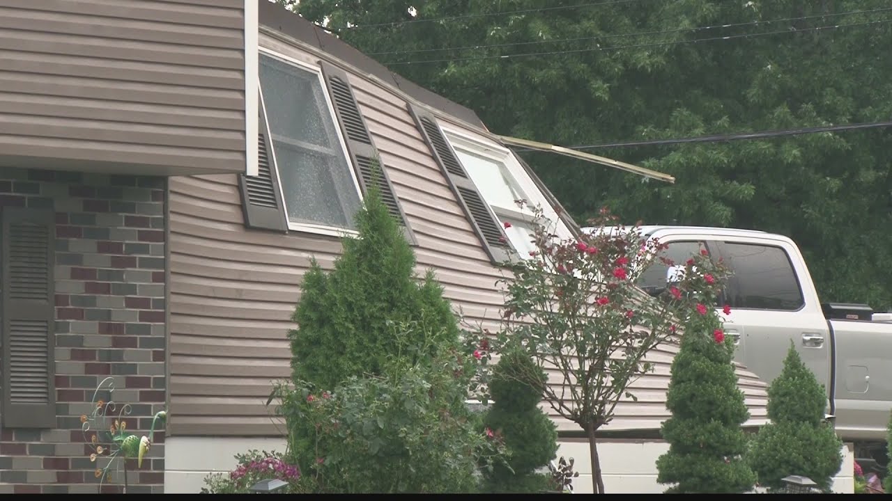 Wintersville, Ohio storm damage; Jefferson County - YouTube