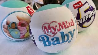 My Mini Baby by Zuru- Come see which one's I have #myminibaby #zuru #minibrands #dollcollector