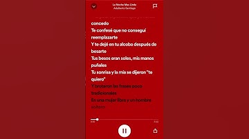 Thumbnail of La noche más linda.