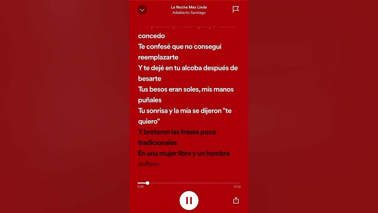 La noche más linda.