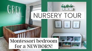 Nursery Tour | Our Montessori Baby Bedroom